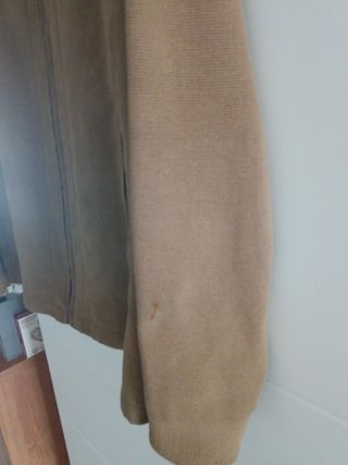 Chaqueta de ante para hombre