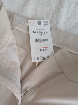 Pantalón vestir blanco