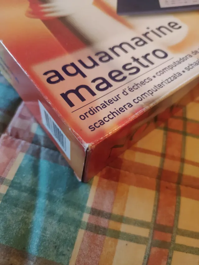 Ajedrez Electrónico Novag Aquamarine Maestro