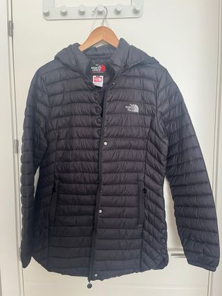 The North Face Abrigo con Capucha Negro