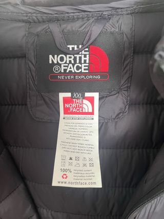 The North Face Abrigo con Capucha Negro