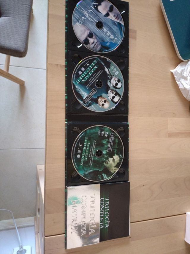 Trilogía Matrix Completa DVD