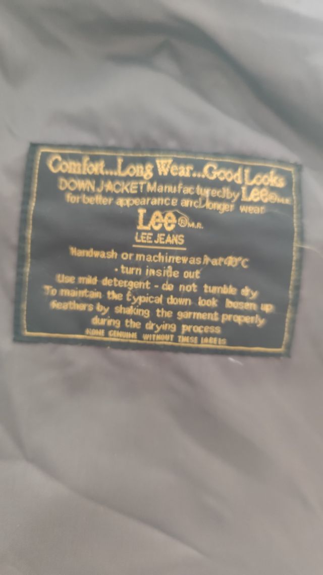 Plumífero Lee Beige Talla L