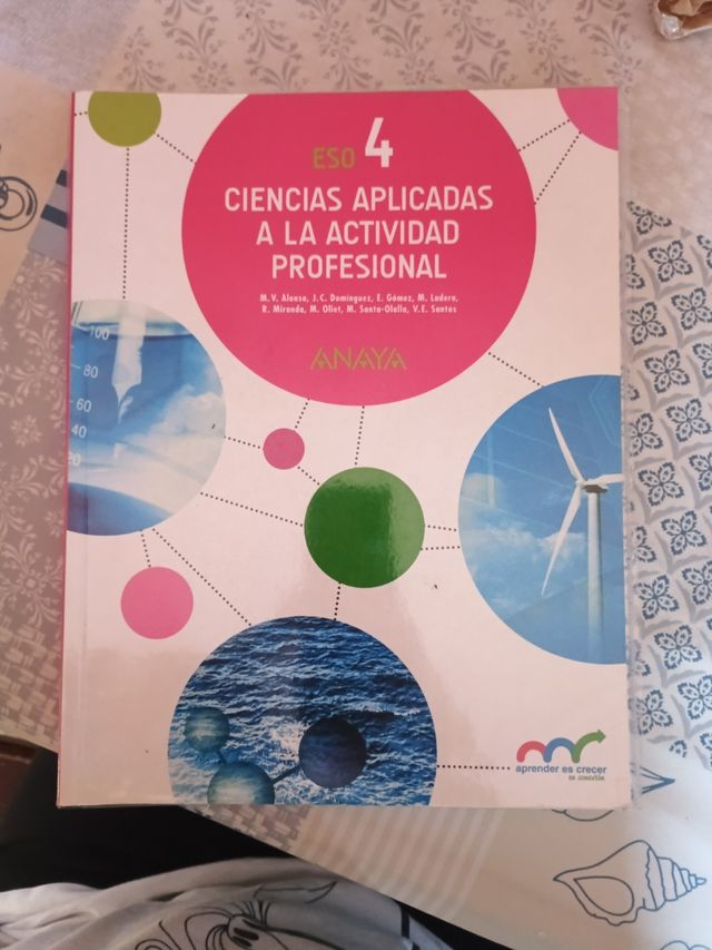 Ciencias Aplicadas a la Actividad Profesional 4ESO