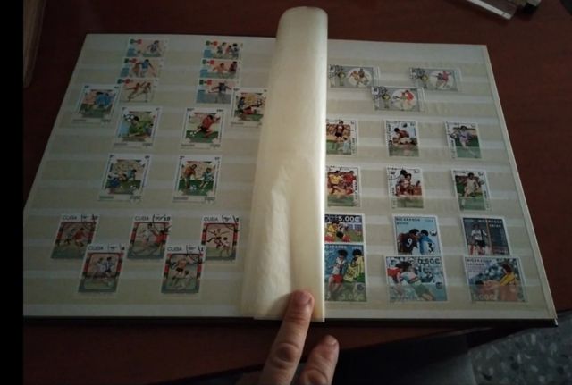 Sellos de fútbol Mundial