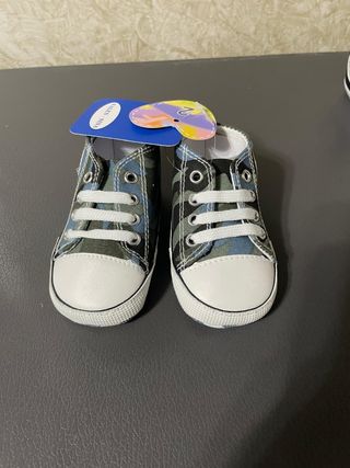 2 Paia Scarpette Neonato Taglia 6-9 Mesi