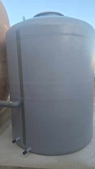 Depósito de fibra para agua 