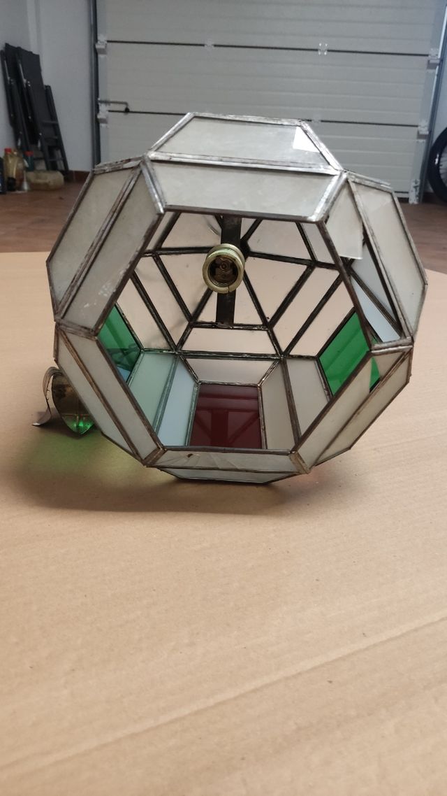 Lámpara Granadina Vidrieras