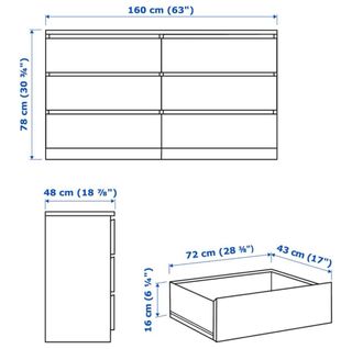 Cómoda MALM IKEA