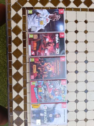 Juegos de Nintendo Switch 