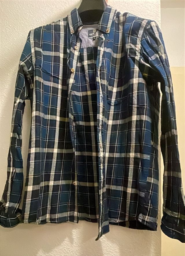 Camisa Cuadros Green Coast Talla L