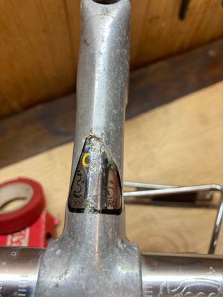 Manubrio bici con freni Weinmann e porta borraccia