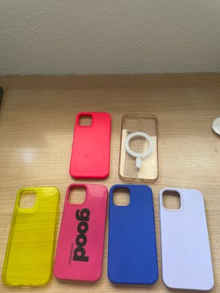 Fundas iPhone 12 (Varios Colores)