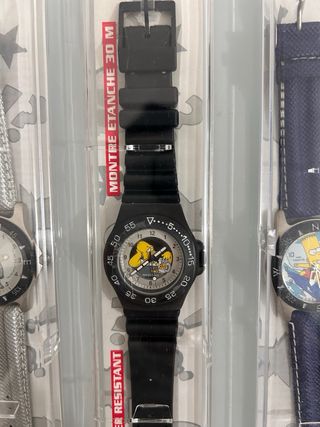 Lotto 6 Orologi The Simpsons da Collezione