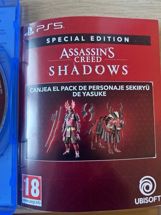 Assassin's Creed Shadows PS5 Edición Especial