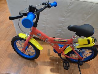 Bicicleta Paw Patrol 4-7 años