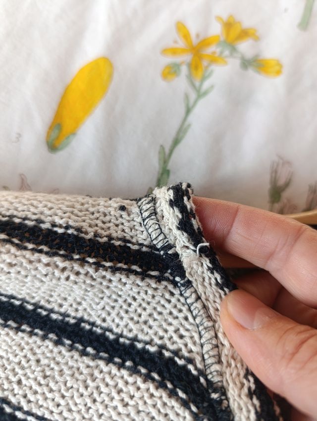 Jersey Zara rayas de punto ligero