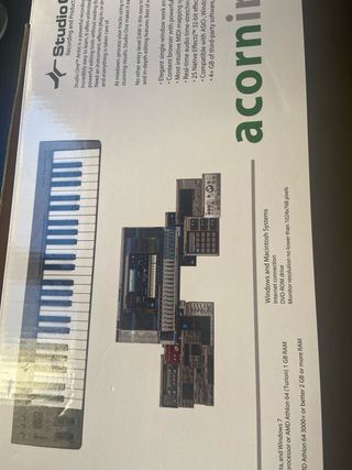 Teclado MIDI Acorn Masterkey 49 Teclas