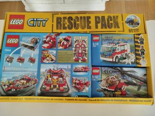 Lego City Rescue Pack 7944 7890 7238