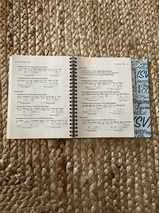 Ejercicios de sintaxis 3º y 4º para la ESO