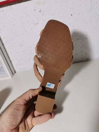 Sandalias tacón Lodi piel talla 37