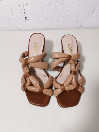 Sandalias tacón Lodi piel talla 37