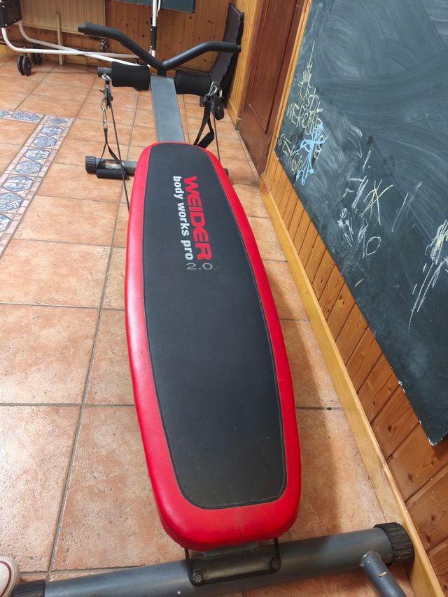 Banco musculación Weider Body Works Pro 2.0