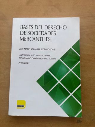 BASES DEL DERECHO DE SOCIEDADES MERCANTILES 2025