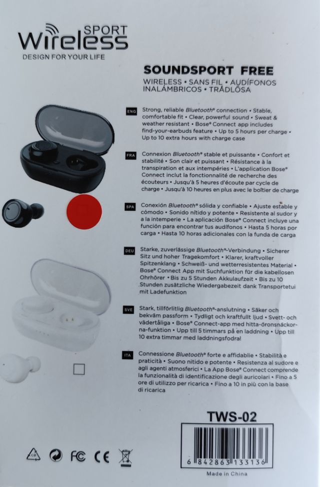 Auriculares Inalámbricos TWS V5.0 NUEVOS
