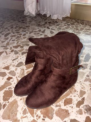 Stivali marroni donna