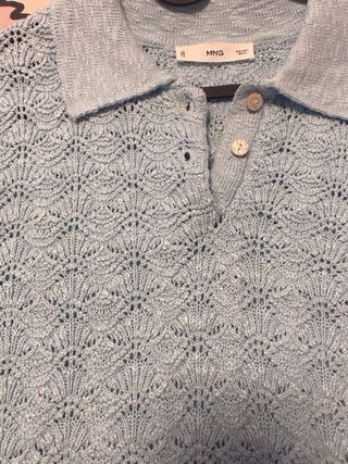 Jersey Polo MNG Azul Talla L