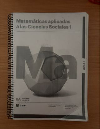 Matemáticas 1 BA CCSS LOMLOE