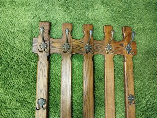 Perchero de madera rústico