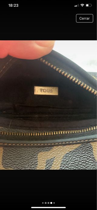 Bolso Tous Beige y Negro