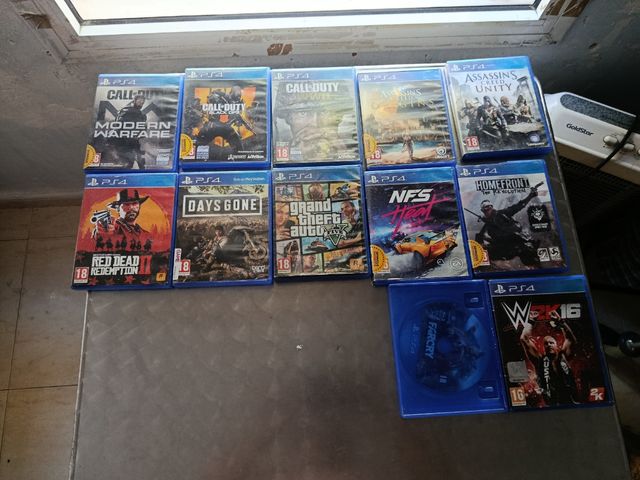 PS4 Juegos: Call of Duty, Red Dead Redemption, NFS