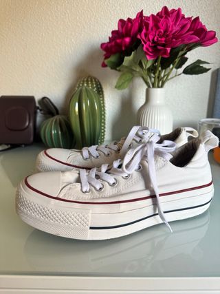 Converse Blancas Bajas