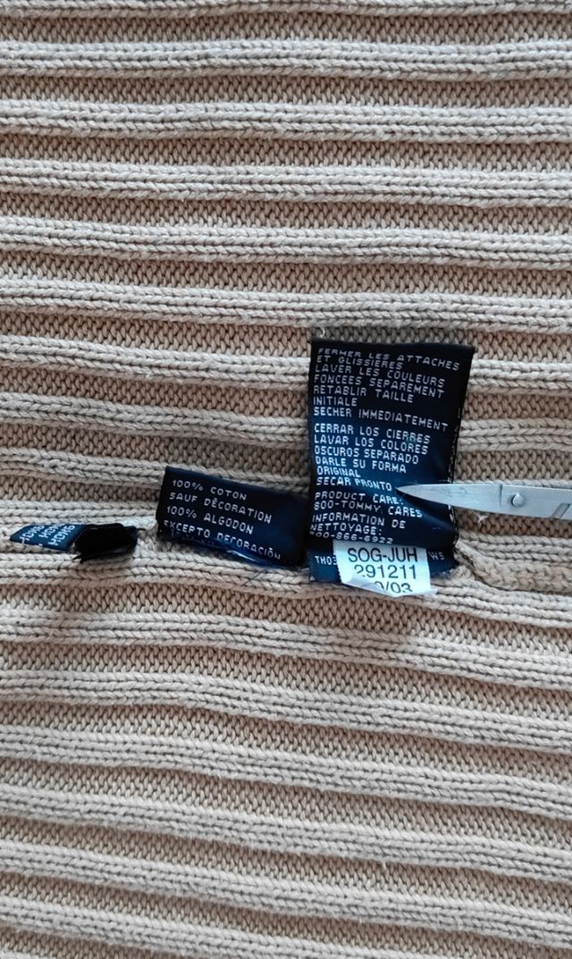 Cárdigan Tommy Hilfiger Beige Claro XXL