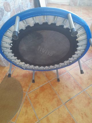 Saltador elástico infantil azul