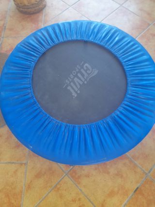 Saltador elástico infantil azul