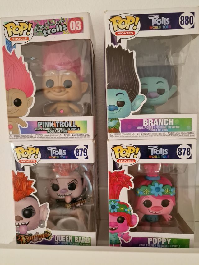 Lote Funko Pop Trolls