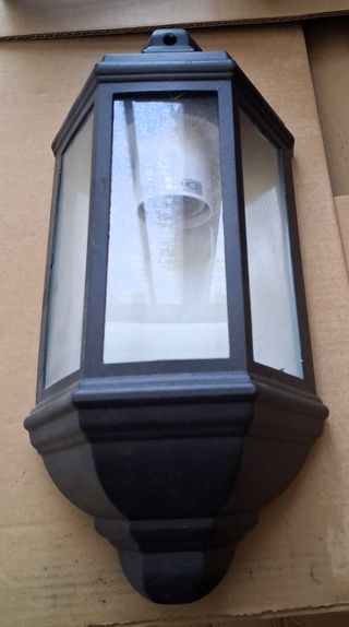 Applique da esterno nero E27 max 100W