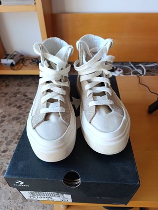 Zapatillas Converse Chuck Taylor Talla 37 Beige
