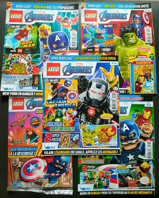 Lego Magazine Ninjago,Spiderman,Avengers,Star Wars