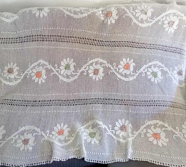 Mantel Crochet Hecho a Mano