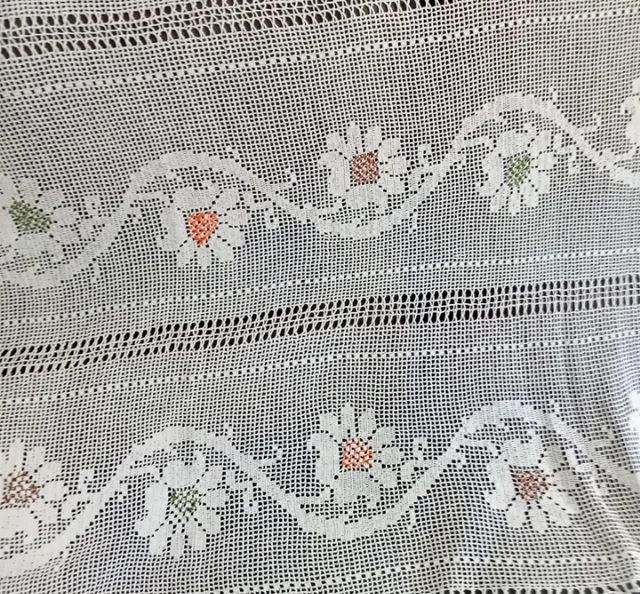 Mantel Crochet Hecho a Mano