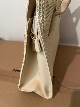 Bolso asas beige