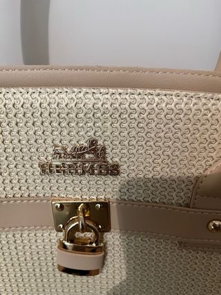 Bolso asas beige