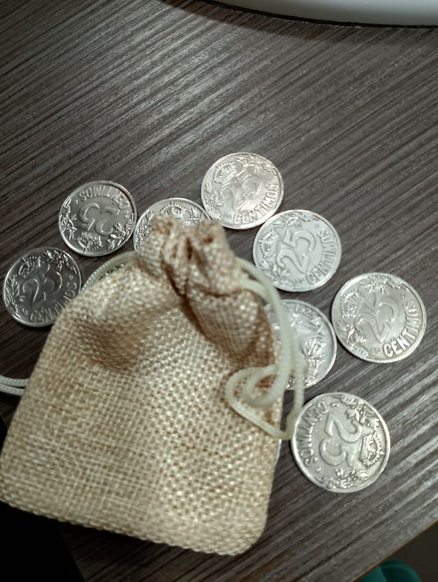 13 monedas para arras de boda