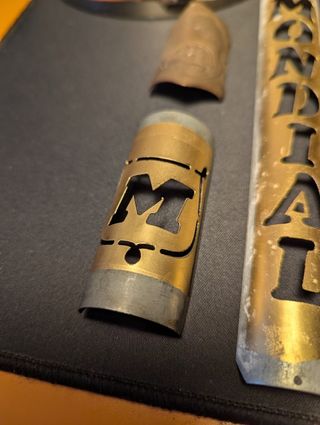 5 Stencil Mondial + Patacchino Fregio Stemma