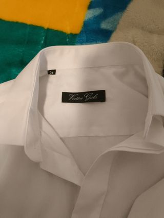 2 Camisas Blanca Vertixe Gala Talla 39